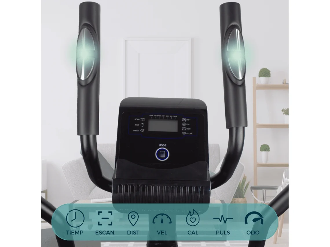 MOBICLINIC Atlas 8 Ellipsentrainer mit Widerstand und LCD-Bildschirm – Bild 2